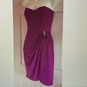 Laundry by Shelli Segal, strapless cocktail dress